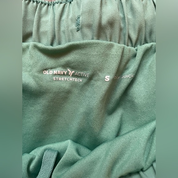 Old Navy Active Stretchtech Dry Quick Women Green Orange Set 2 Shorts Size S - Picture 5 of 10